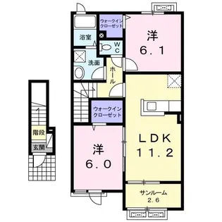 リサージIV【2階】の間取り