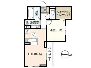 camphoraI【3階】の間取り