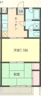 ビラナカアサ【2階】の間取り