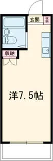 ウィーンハイツ【1階】の間取り