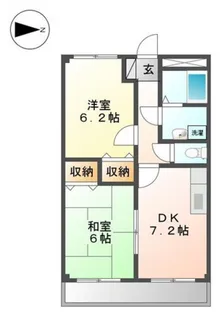 ドリームハウス【2階】の間取り