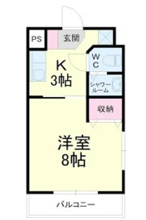 サームスJr.【1階】の間取り