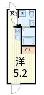 フィオーレ金町II【2階】の間取り