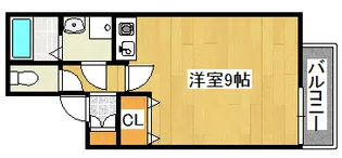 メゾンロータス【3階】の間取り