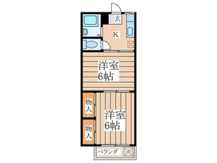 エリ-ル関町【2階】の間取り