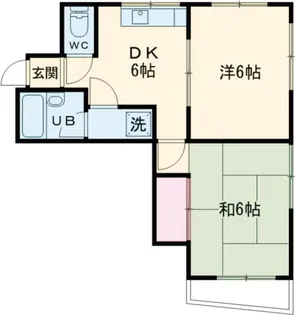 ガーデンスクエア武蔵小山【1階】の間取り