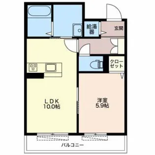 シエロ【1階】の間取り
