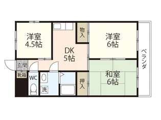 マンション柏吹【3階】の間取り
