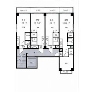 熊谷朝日第二ハイツ【7階】の間取り