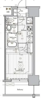 1Kの間取り画像