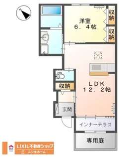 サニーコート【1階】の間取り