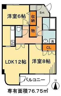 サンシャイン90【3階】の間取り