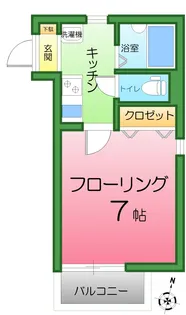 メープルリーフ【2階】の間取り