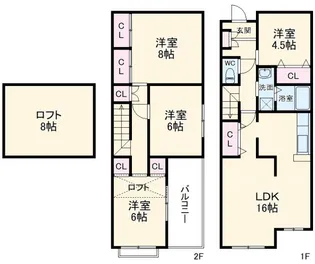埼玉県さいたま市緑区大字中尾【一戸建】の間取り