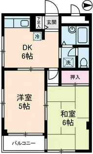 東京都北区浮間4【マンション】の間取り
