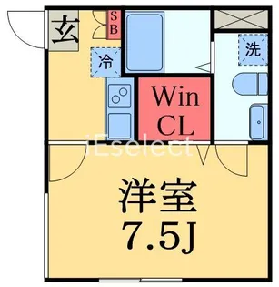 グランガーラ千葉【2階】の間取り