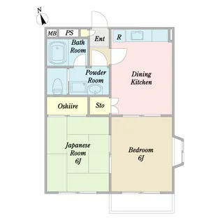 エル・スール【1階】の間取り