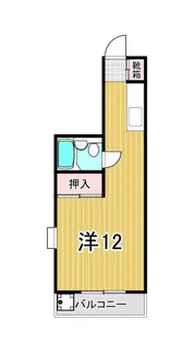 カツミビル【2階】の間取り