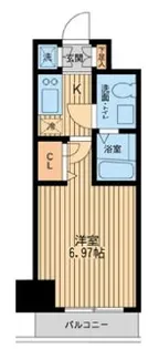 1Kの間取り画像