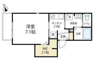 神奈川県横浜市鶴見区矢向6【アパート】の間取り