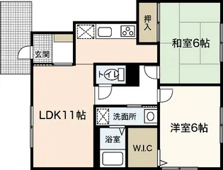 AMENITY K・D A【1階】の間取り