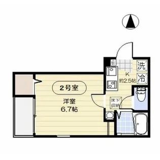 アイルグラン【2階】の間取り