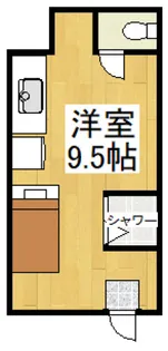 東京都小平市上水新町1【アパート】の間取り