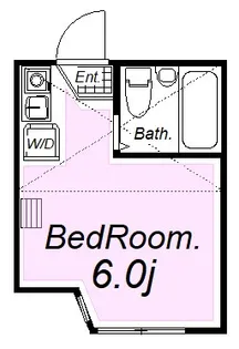 神奈川県川崎市川崎区池上町【アパート】の間取り