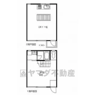 ミヤハラ・アパートメント【1階】の間取り