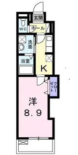 リヴィエールプラス【4階】の間取り
