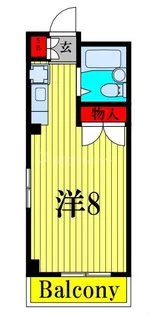 ハイムオーキス【2階】の間取り