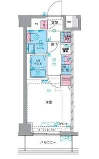 ジェノヴィアお花茶屋IIスカイガーデン【1階】の間取り