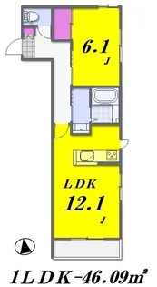 Artura若木~アルトゥーラワカギ~【2階】の間取り