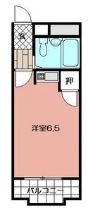 ニューポートナイン【4階】の間取り