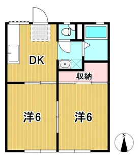 佐藤ハイツ【1階】の間取り