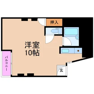 愛知県名古屋市中区栄1【マンション】の間取り
