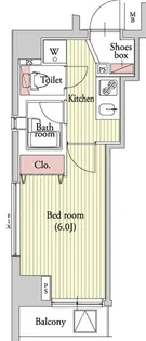 プラチナコート三軒茶屋【5階】の間取り