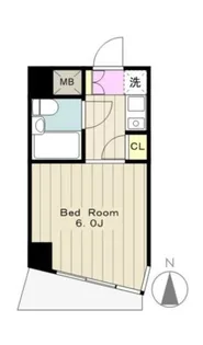モナークマンション上溝弐番館【6階】の間取り