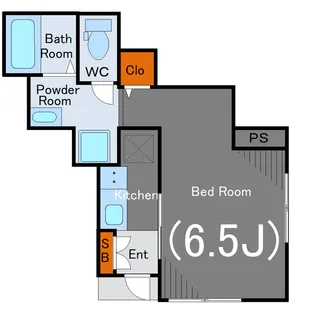 メゾン・ド・ネージュ【1階】の間取り