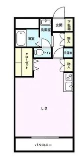 高砂ハイツ上柴西【1階】の間取り