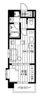 シュロス鷹番【3階】の間取り