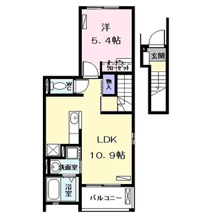 エムズステージ V【2階】の間取り