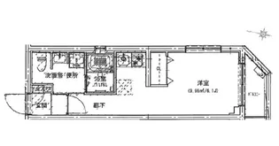 N CREALpremier目黒【1階】の間取り