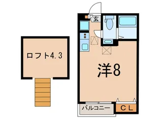 フェリシティ【3階】の間取り