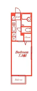 サンライン・ダイキュウ B棟【2階】の間取り