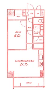 NEU CLAIR【3階】の間取り