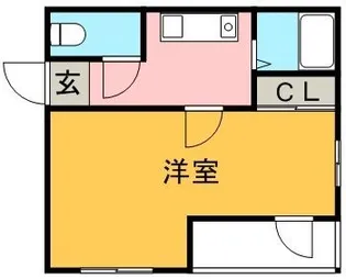 サニーサイドコーポ【2階】の間取り