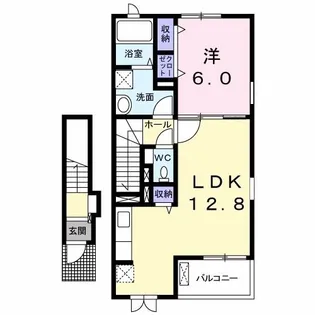 プレシア II【2階】の間取り