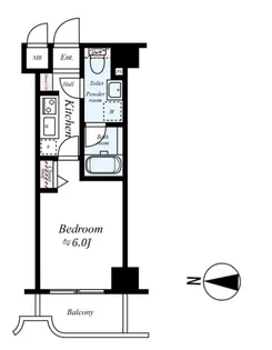グリフィン横浜・東白楽弐番館【2階】の間取り