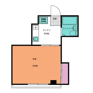 万里第2ビル【2階】の間取り